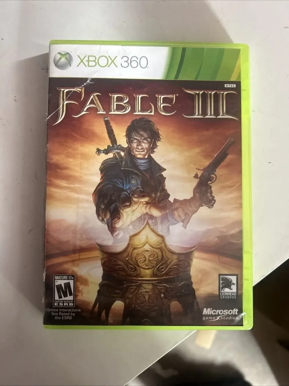 Fable 3 III (Microsoft Xbox 360, 2010) Complete With Manual